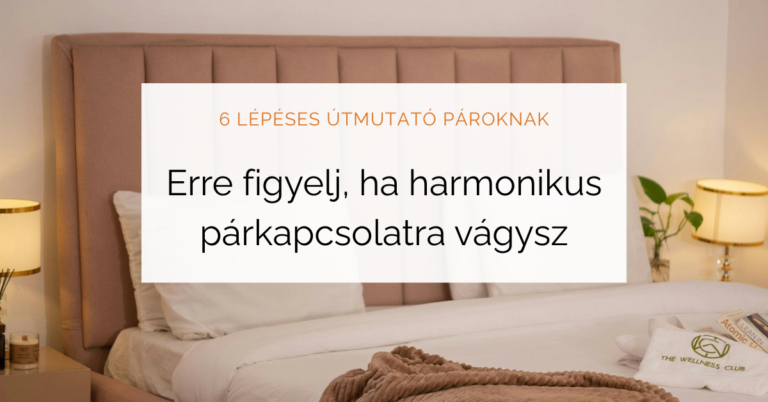 harmonikus párkapcsolat