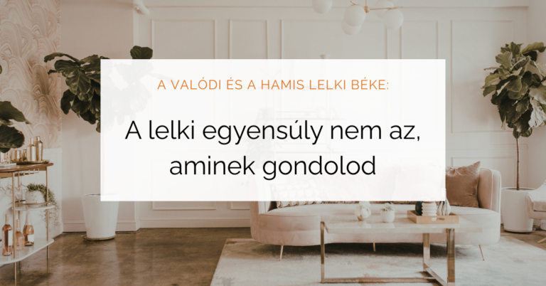 lelki egyensúly