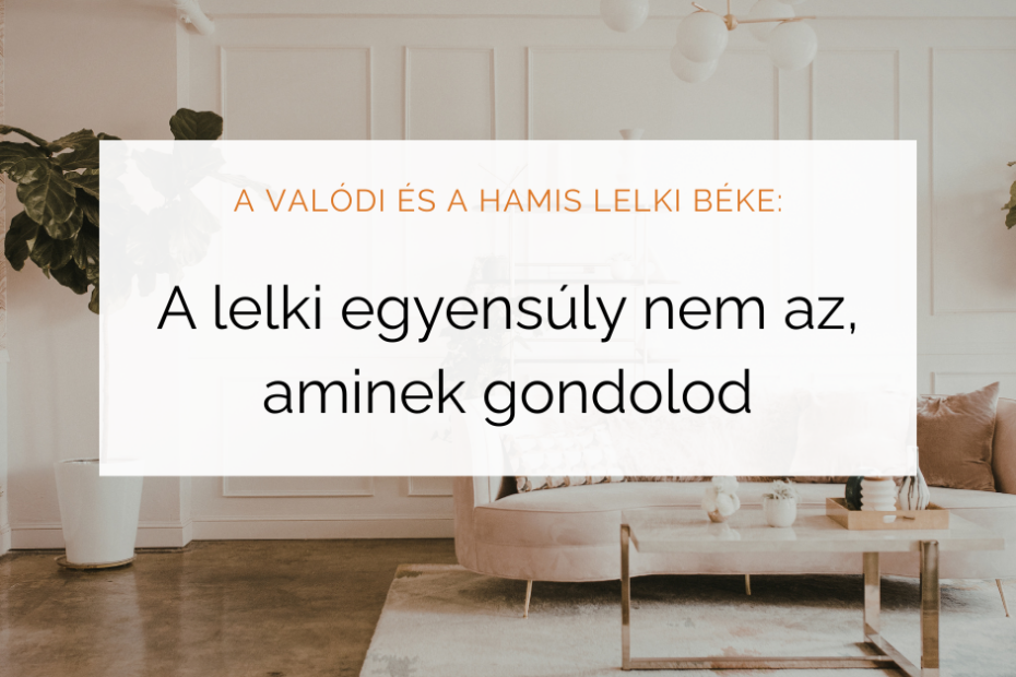 lelki egyensúly